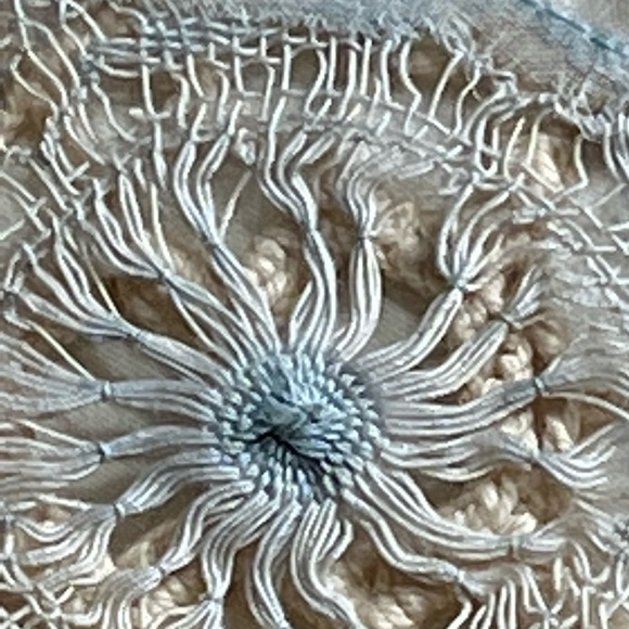 Vintage Set of 3 Piece Set of The Prettiest Doily & 2 Battenburg Runners - Picture 16 of 16